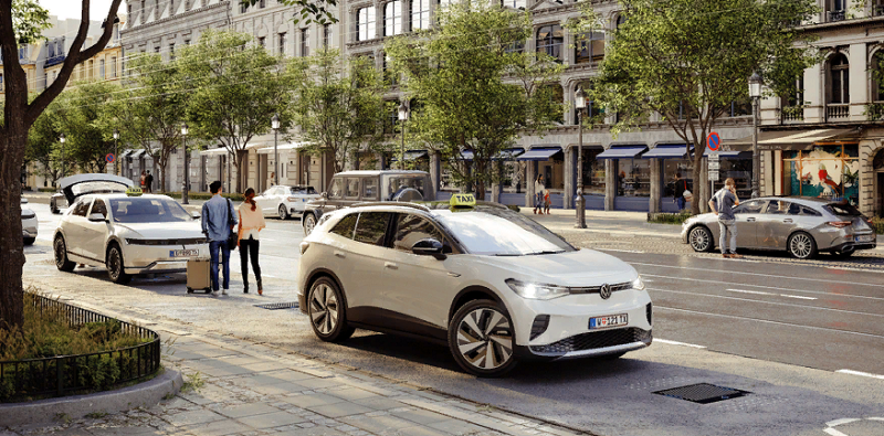 перевозки пассажиров электрическим такси